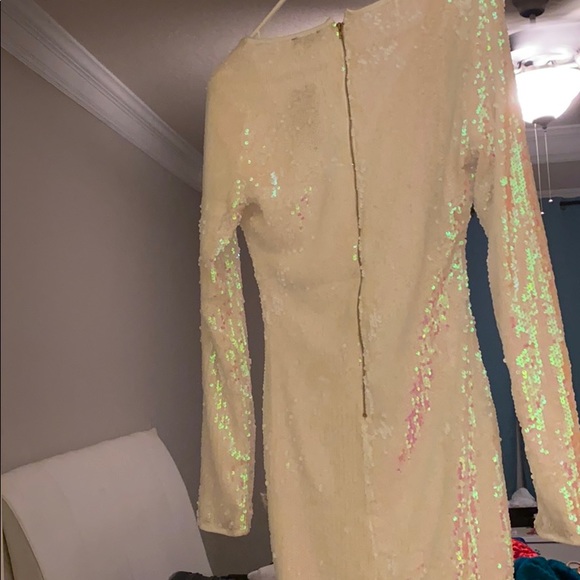 White sequin dress - Picture 2 of 2